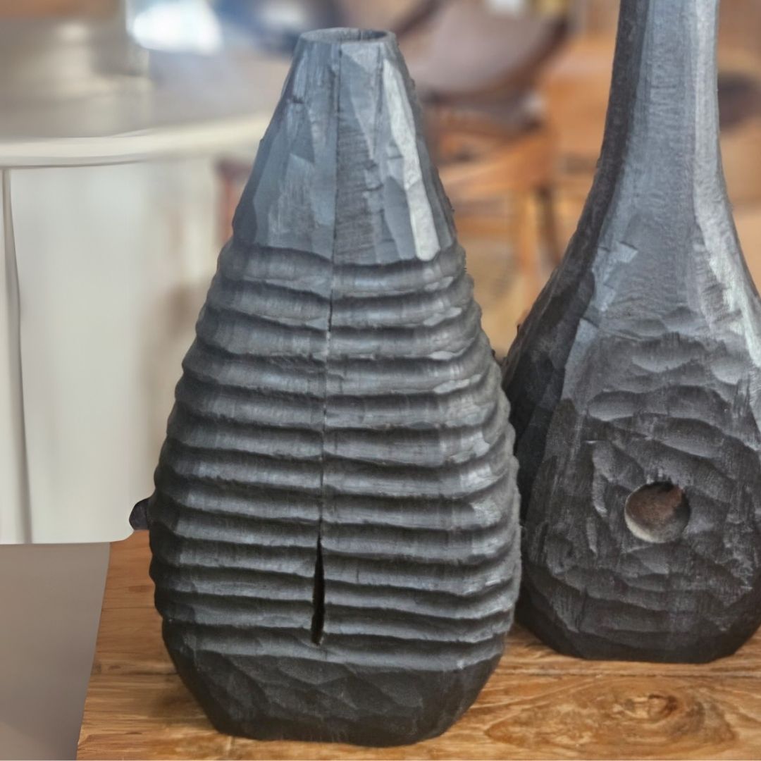 Florero de madera - Imagen 2