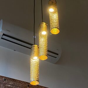 Lampara colgante de cilindro